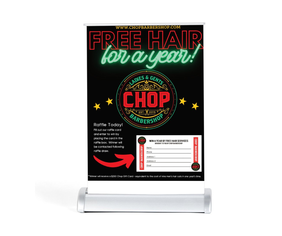 Tabletop Retractable Banner